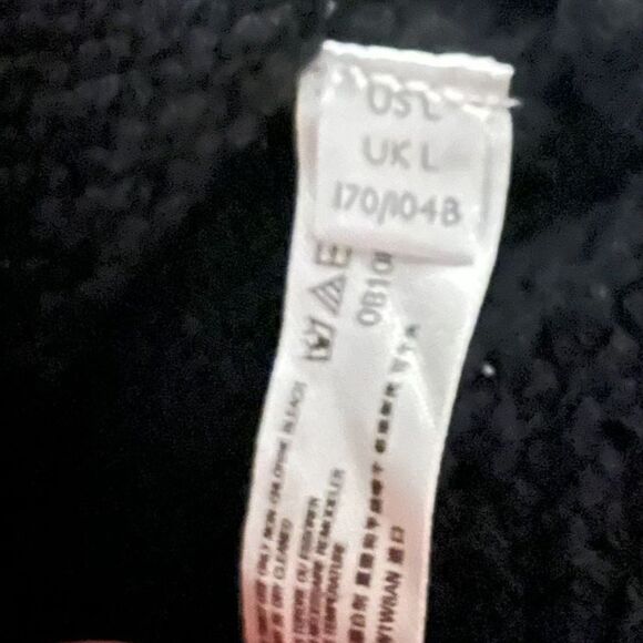 FP Beach Free People Beach Sz L Hailee Waffle Knit Oversized Sweater Button - Picture 9 of 12